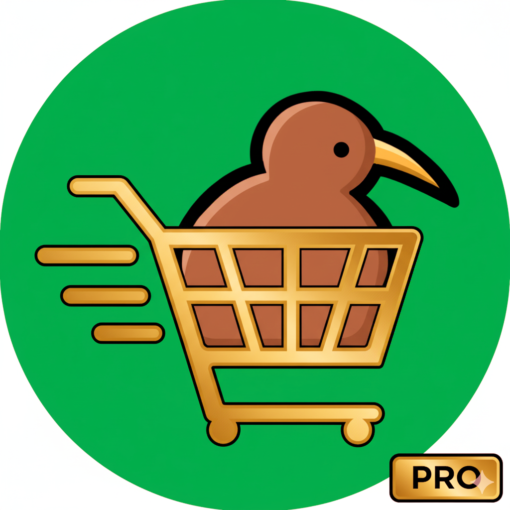 Groceries shopping illustration